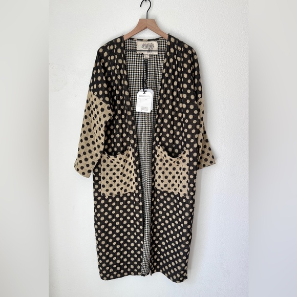 Ace & Jig Rare Reversible Quilted Duster in Constellation - XS - EUC with Tags - Picture 3 of 9